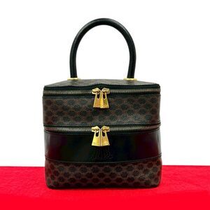 Celine Macadam PVC Leather Handbag